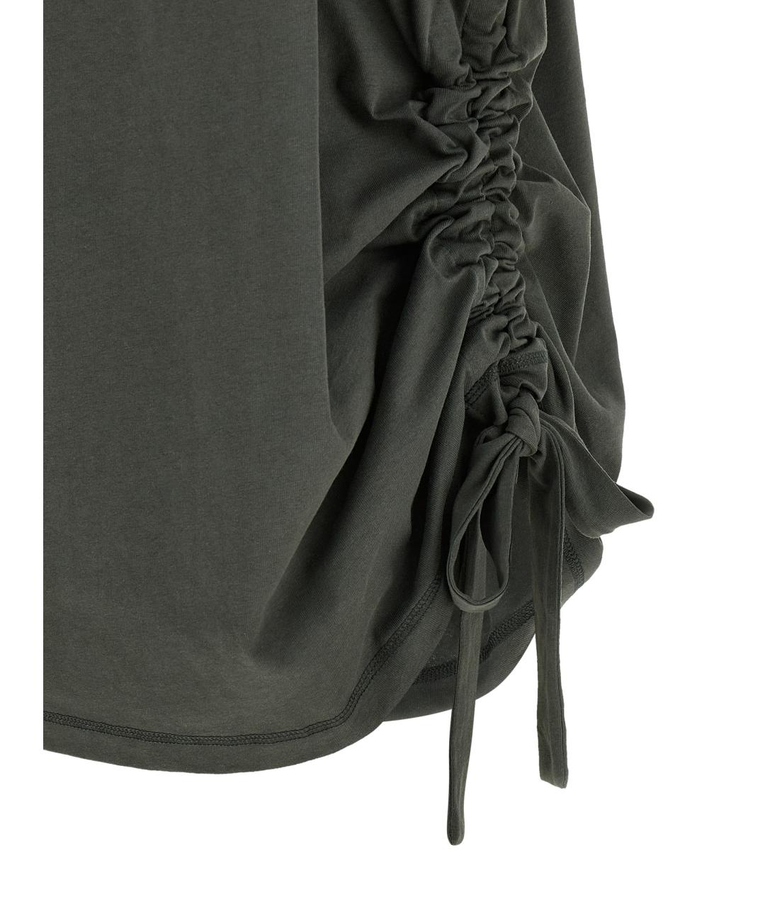 GANNI Хлопковая футболка, фото 4