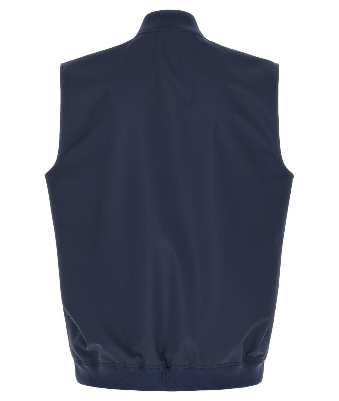 BRUNELLO CUCINELLI Синий жилет, фото 2