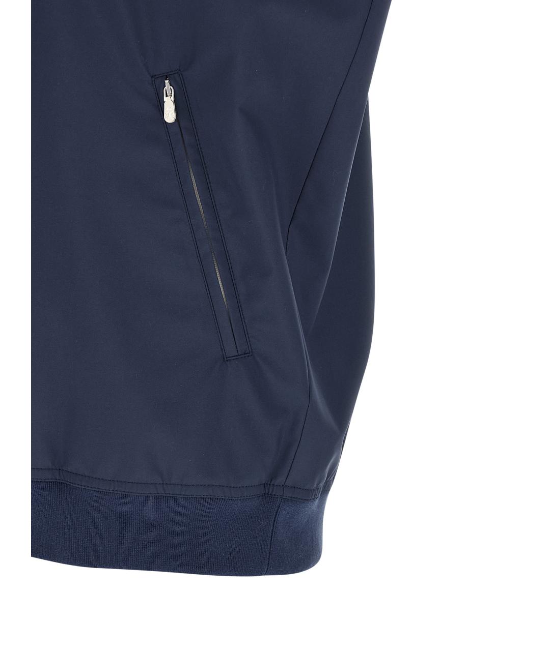 BRUNELLO CUCINELLI Синий жилет, фото 4