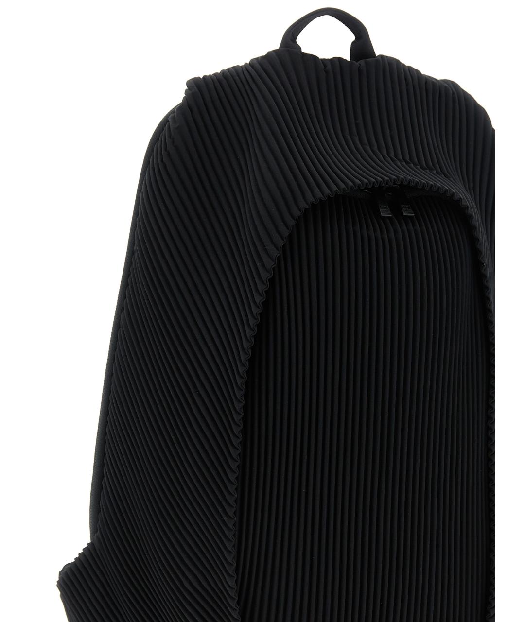 HOMME PLISSE ISSEY MIYAKE Черный синтетический рюкзак, фото 3