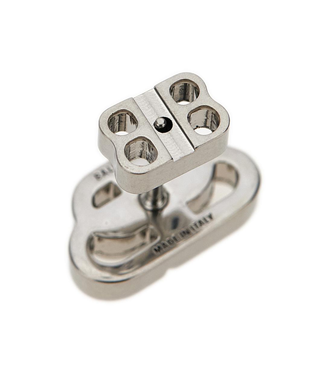 BALENCIAGA Серебряные серьги, фото 2