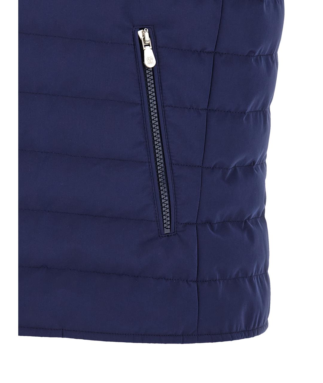 BRUNELLO CUCINELLI Синий жилет, фото 4