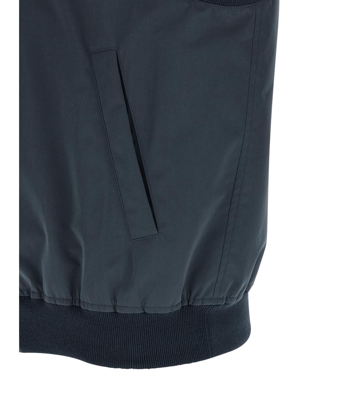 BRUNELLO CUCINELLI Синий жилет, фото 4