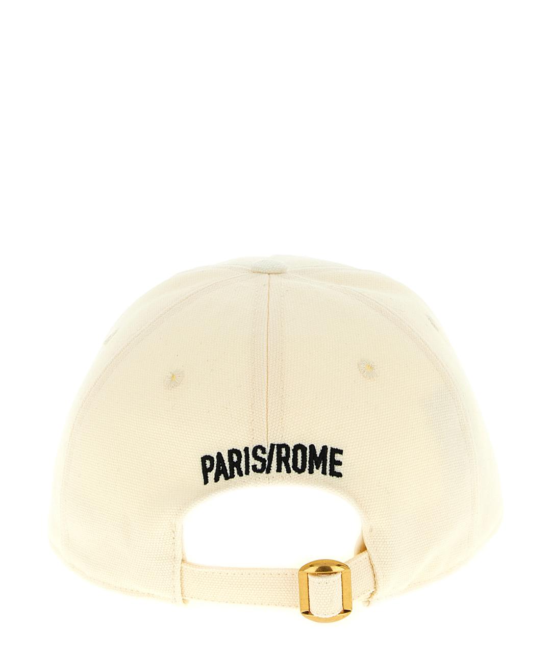 VALENTINO Бежевая хлопковая кепка/бейсболка, фото 3