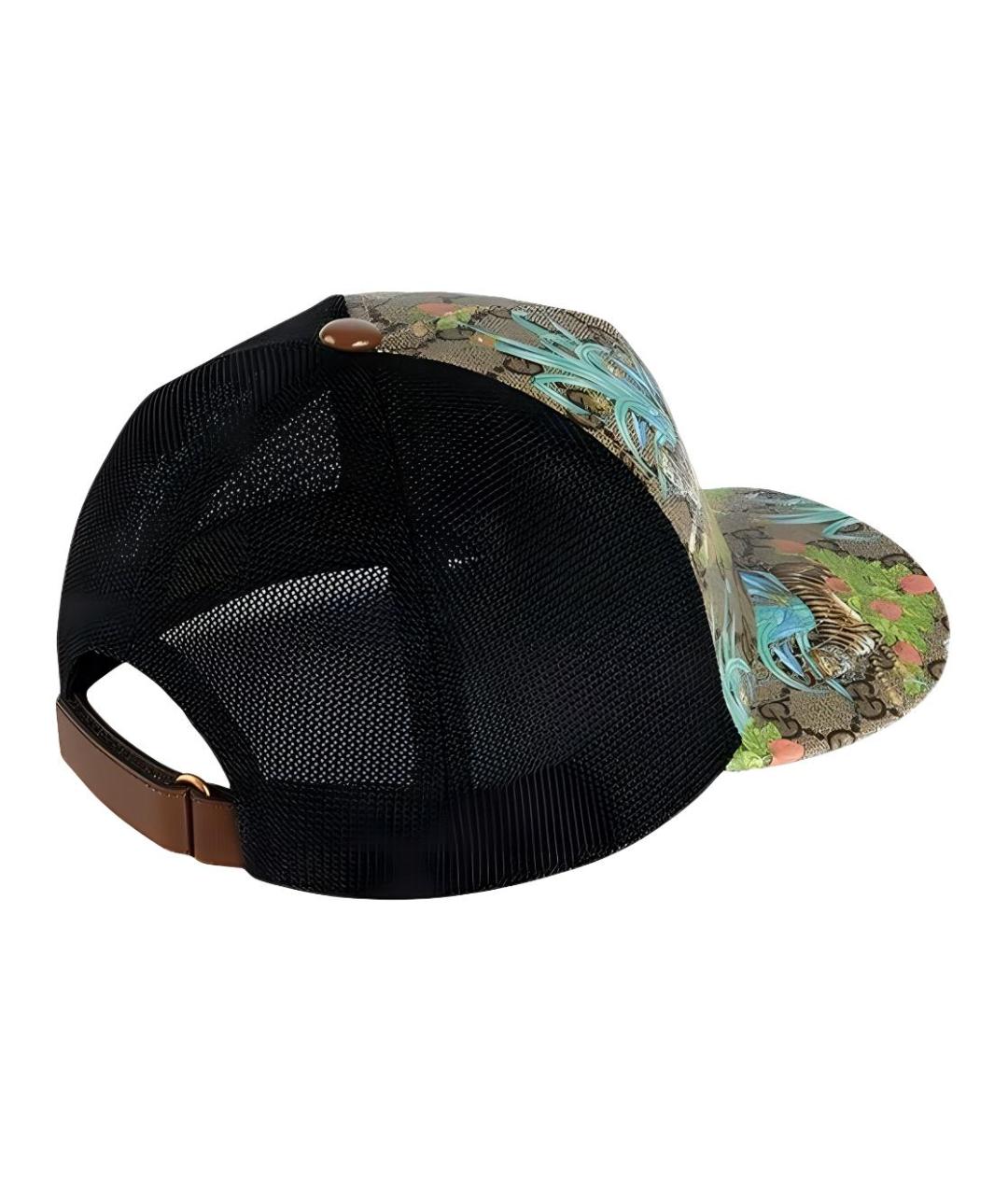 GUCCI Мульти хлопковая кепка, фото 3