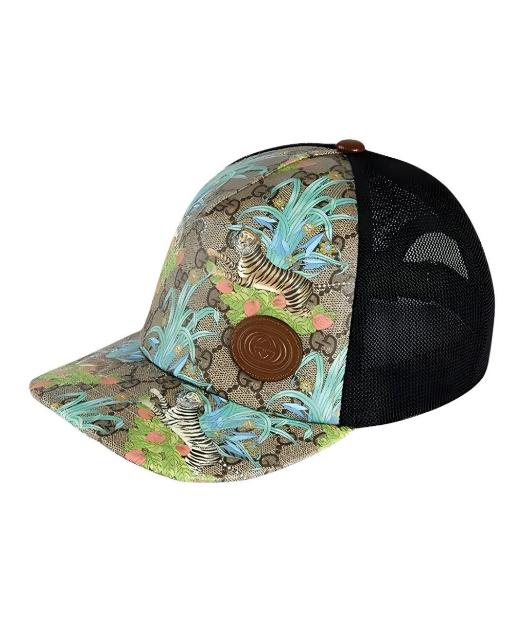 GUCCI Мульти хлопковая кепка, фото 1