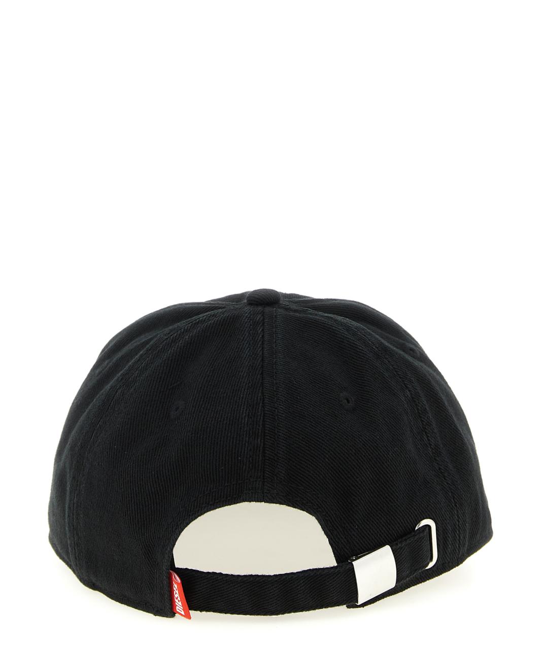 DIESEL Черная хлопковая кепка/бейсболка, фото 3