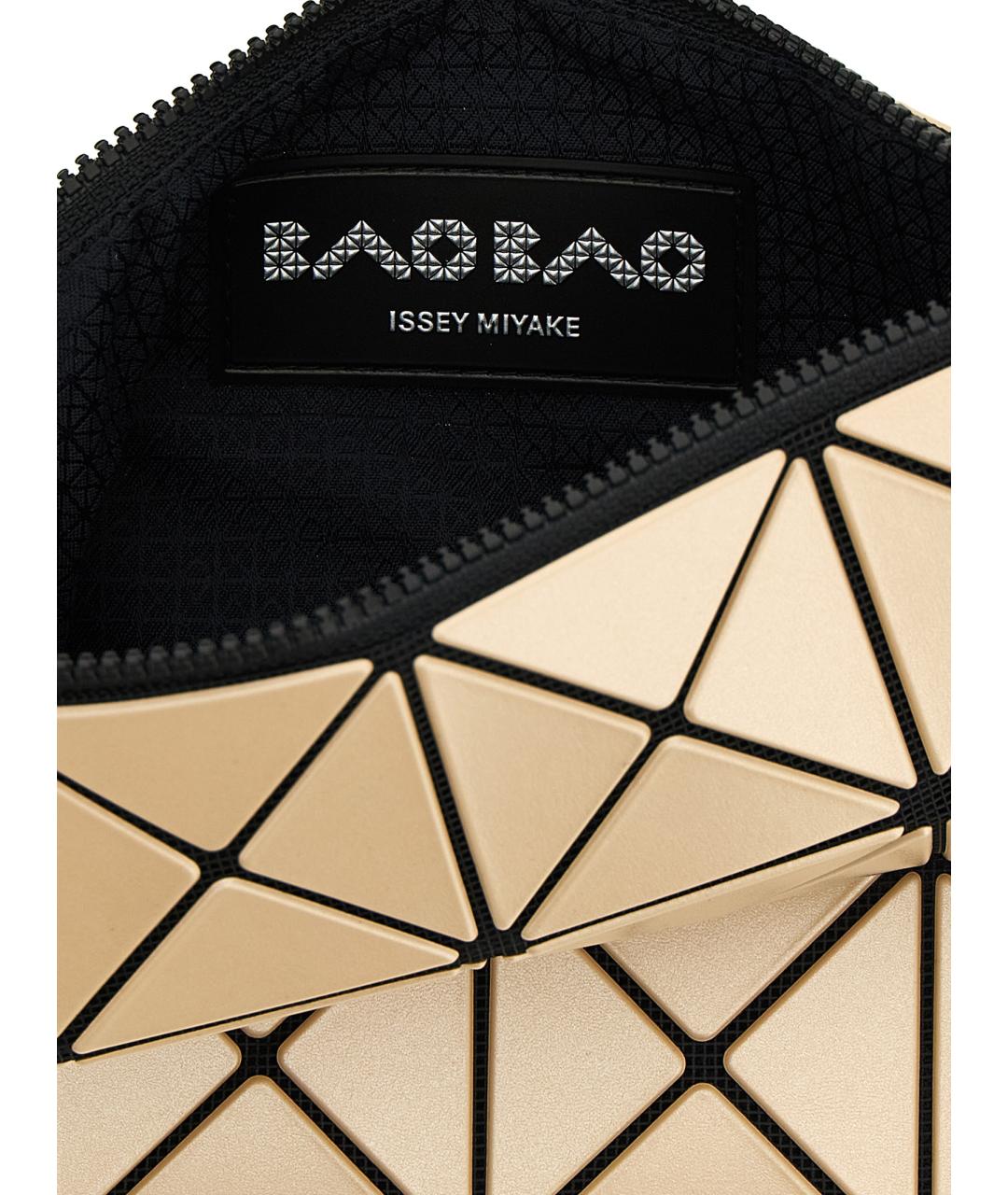 BAO BAO ISSEY MIYAKE Бежевая синтетическая сумка через плечо, фото 4