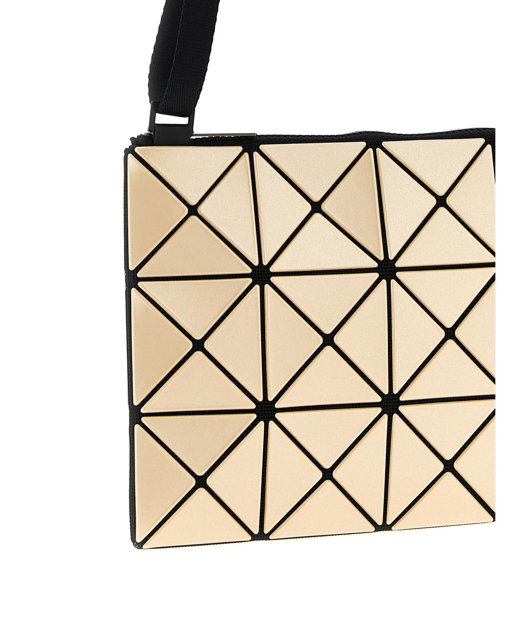 BAO BAO ISSEY MIYAKE Бежевая синтетическая сумка через плечо, фото 3