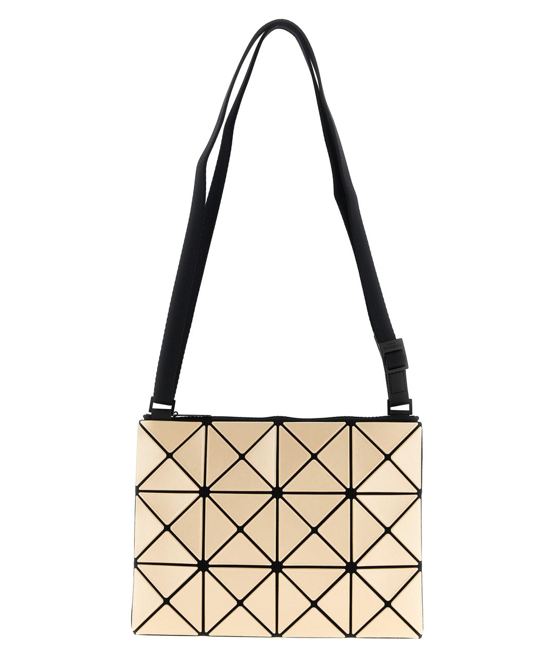 BAO BAO ISSEY MIYAKE Бежевая синтетическая сумка через плечо, фото 1