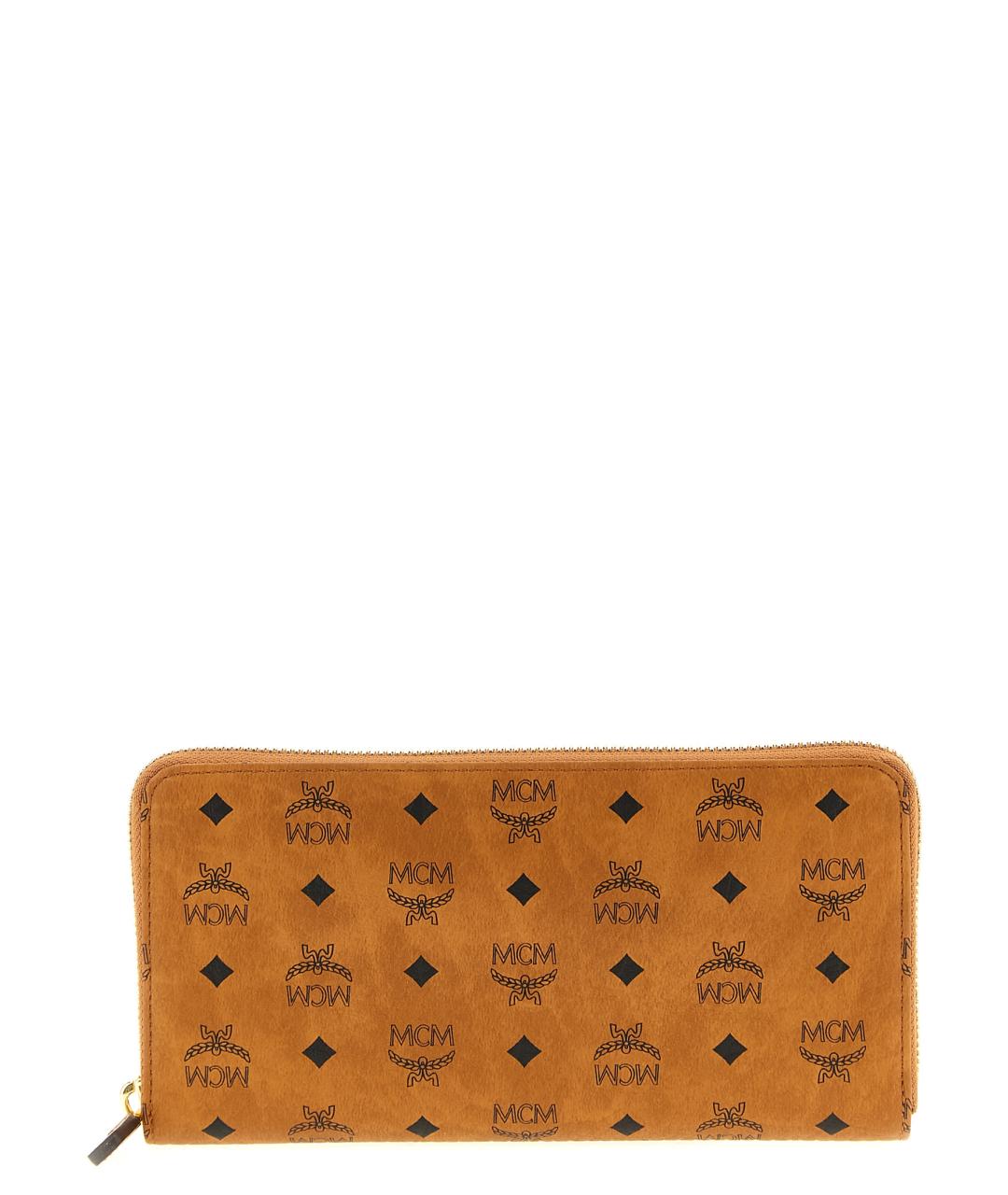 MCM Коричневый кожаный кошелек, фото 1
