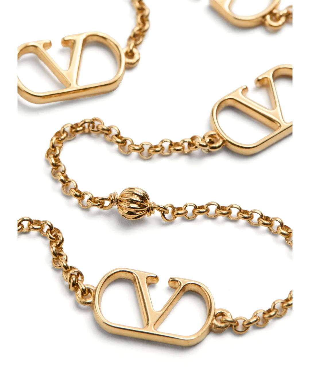 VALENTINO Золотая металлическая цепочка, фото 2