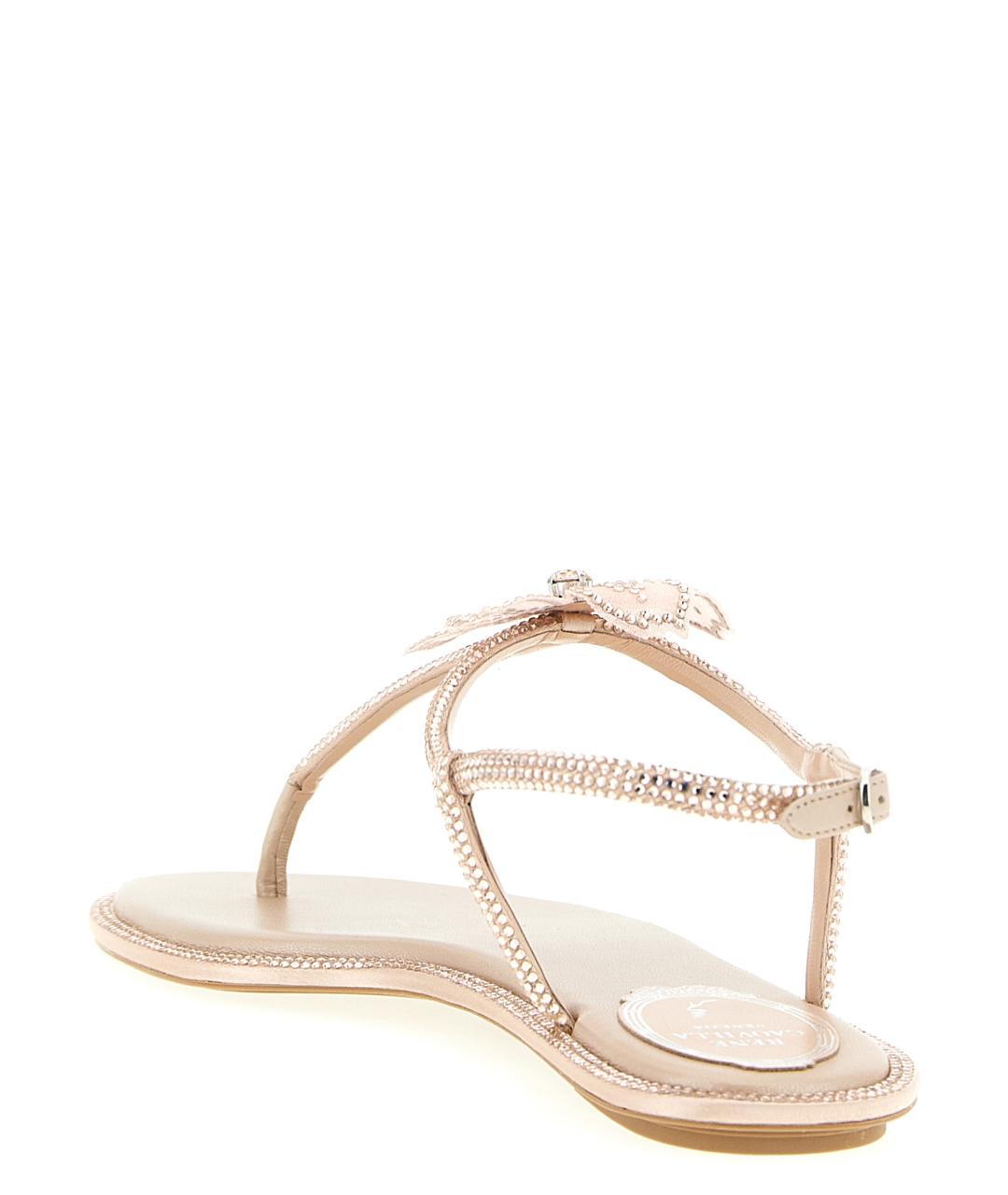 RENE CAOVILLA Розовые босоножки, фото 3