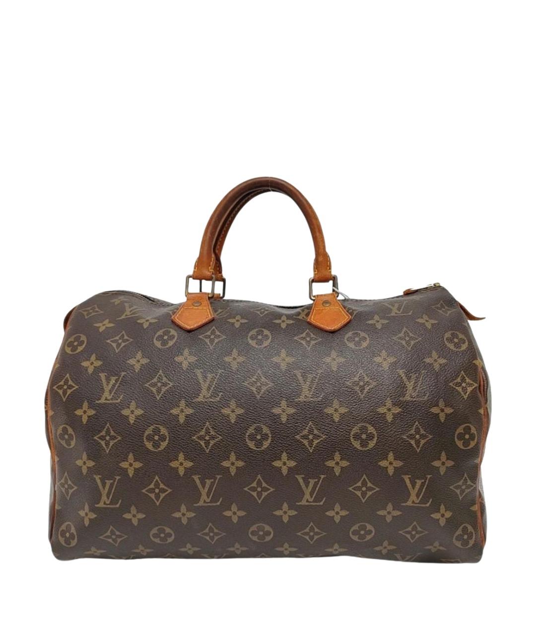 LOUIS VUITTON Коричневая сумка с короткими ручками, фото 1