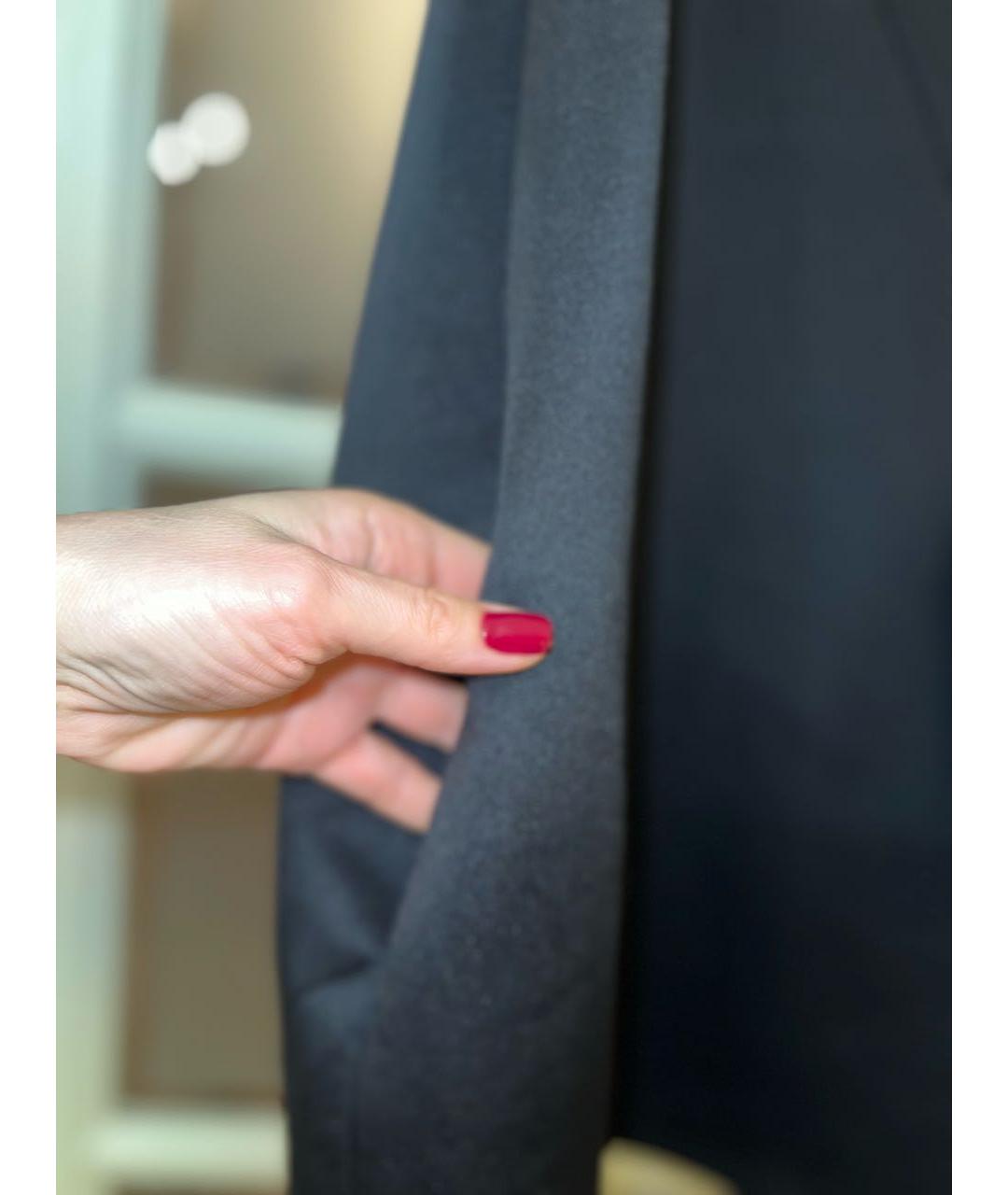 MM6 MAISON MARGIELA Черное полиэстеровое коктейльное платье, фото 3