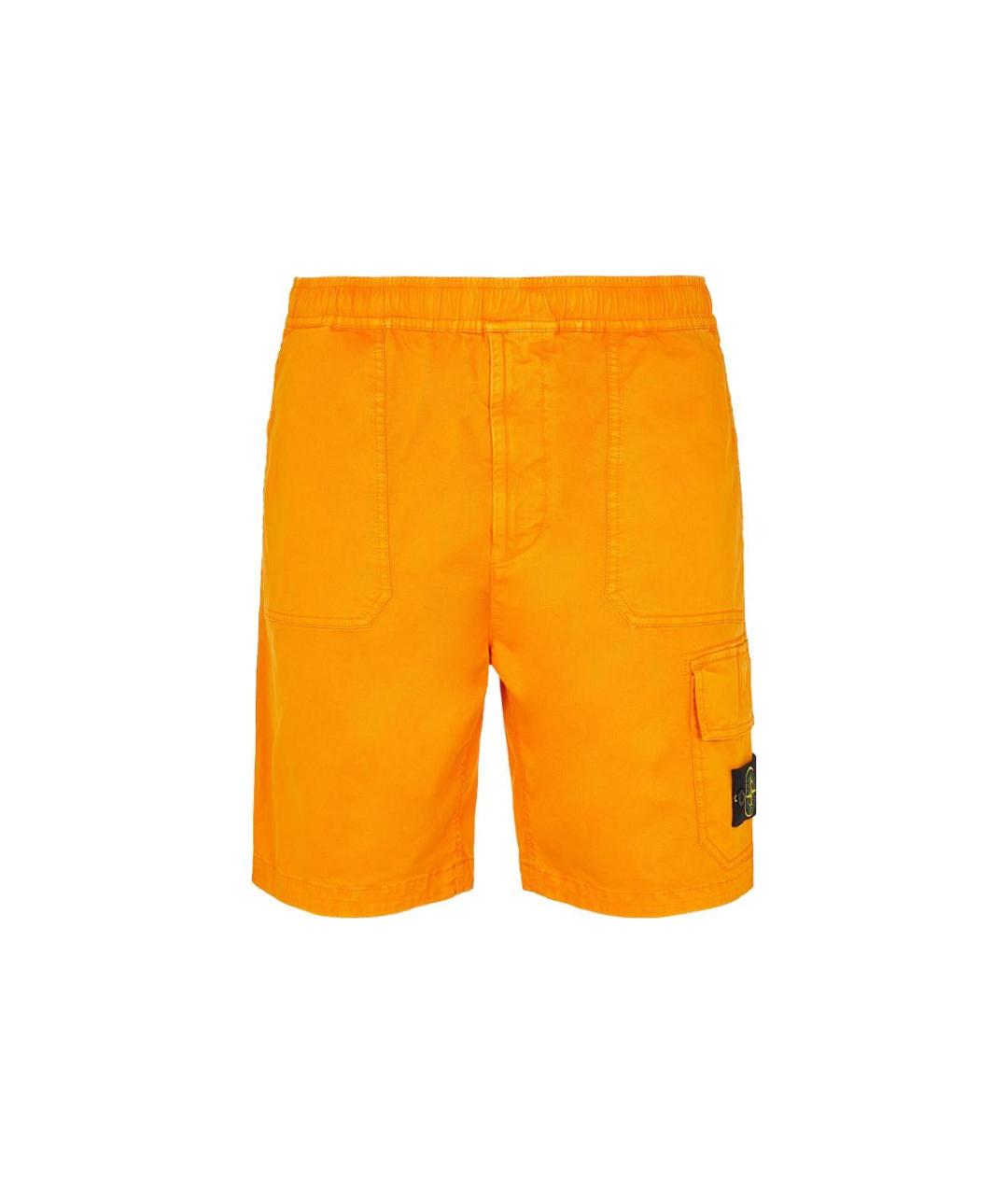 STONE ISLAND Оранжевое шорты, фото 1