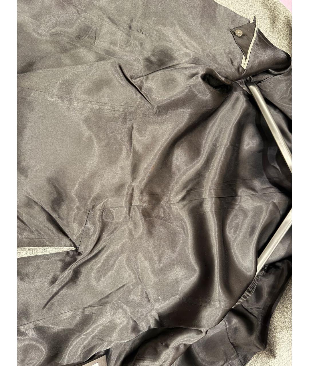 IRO Серый шерстяной пиджак, фото 6