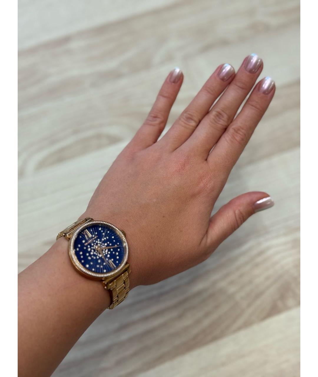 MICHAEL KORS Синие металлические часы, фото 4