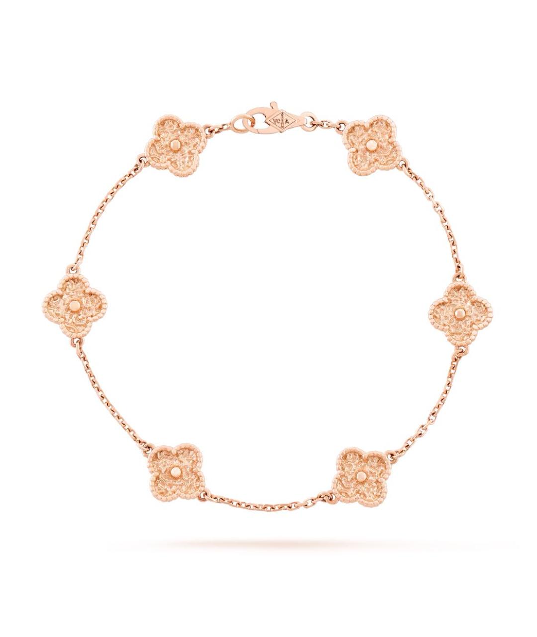 VAN CLEEF & ARPELS Золотой браслет из розового золота, фото 5