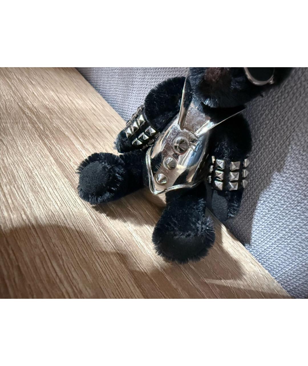 PRADA Черный брелок, фото 6