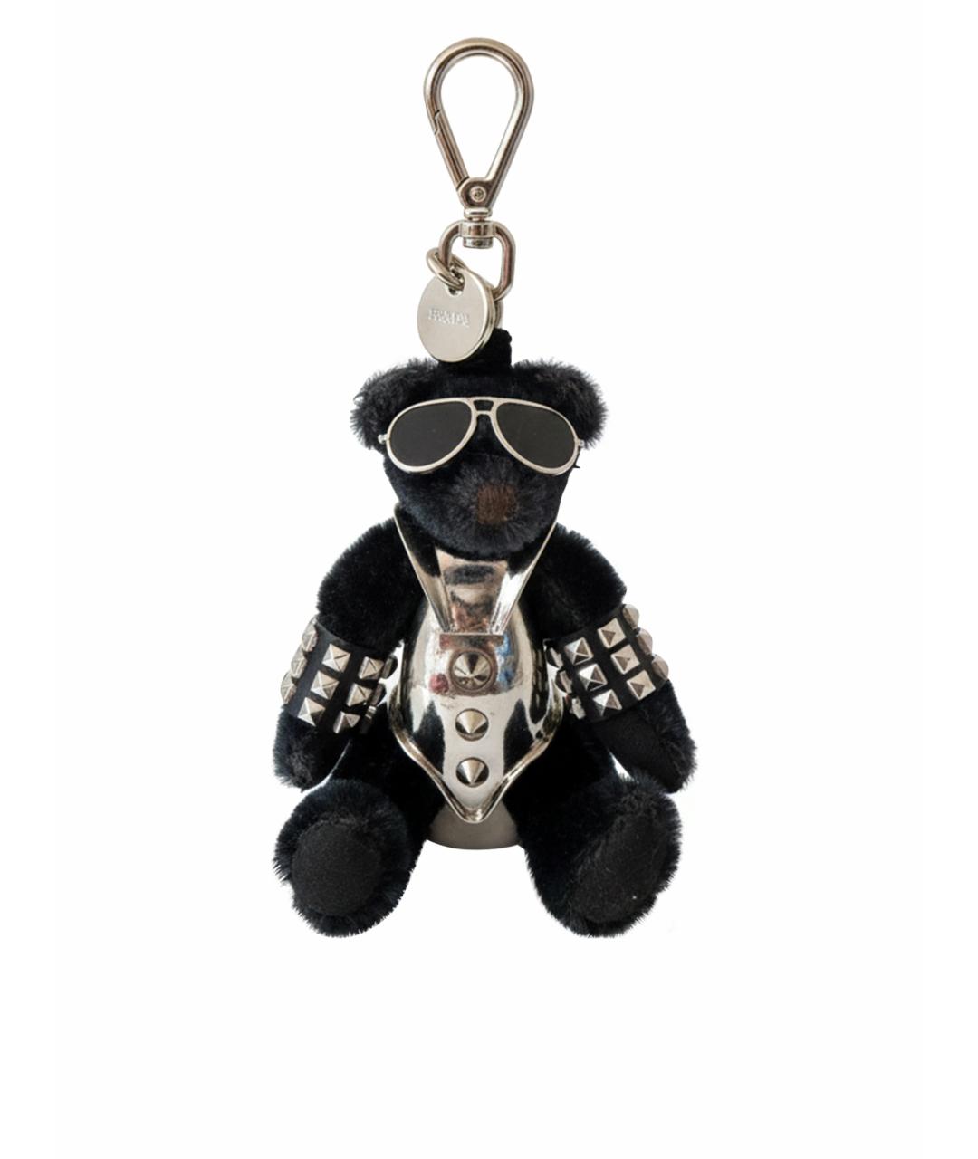 PRADA Черный брелок, фото 1