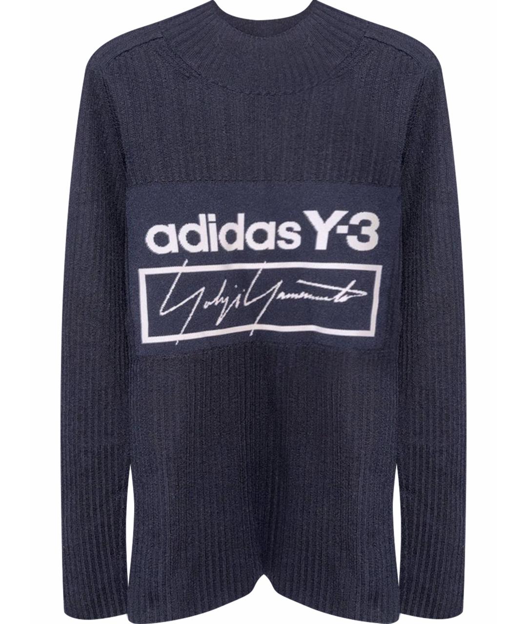 Y-3 Черный хлопковый джемпер / свитер, фото 1