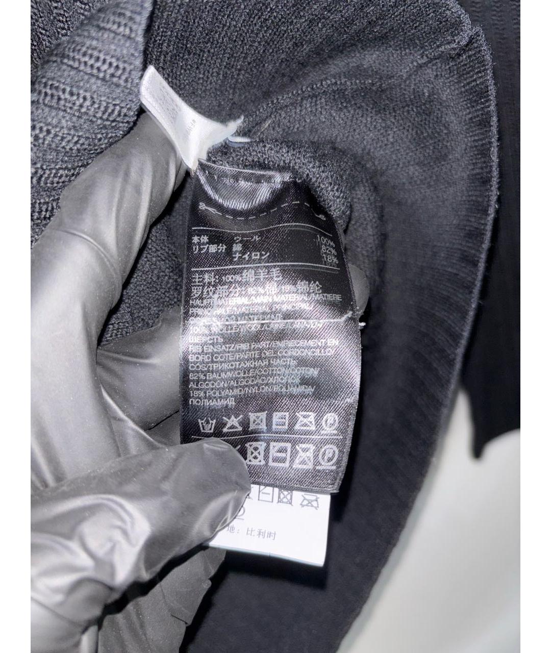 Y-3 Черный хлопковый джемпер / свитер, фото 4