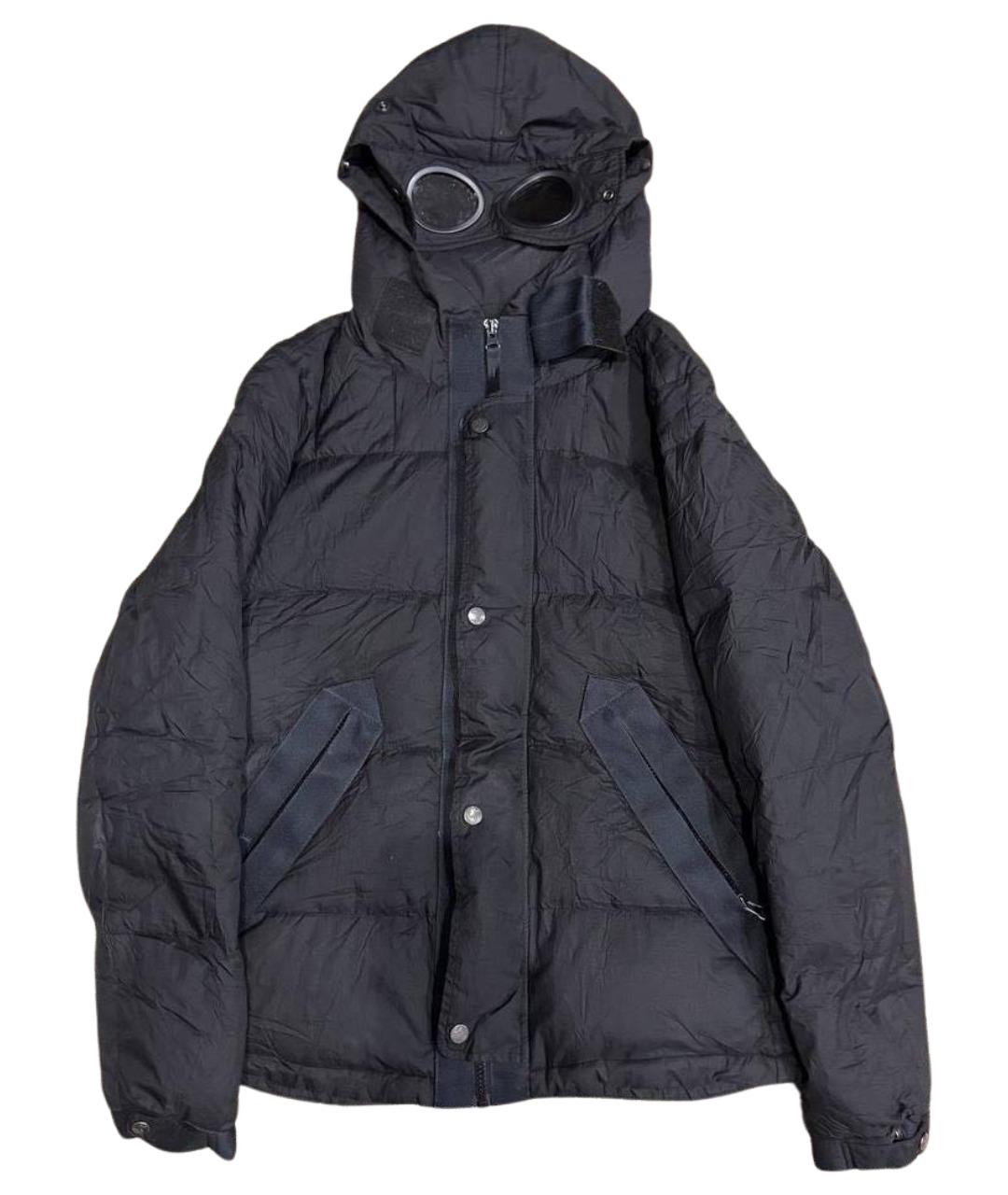 CP COMPANY Черный пуховик, фото 1