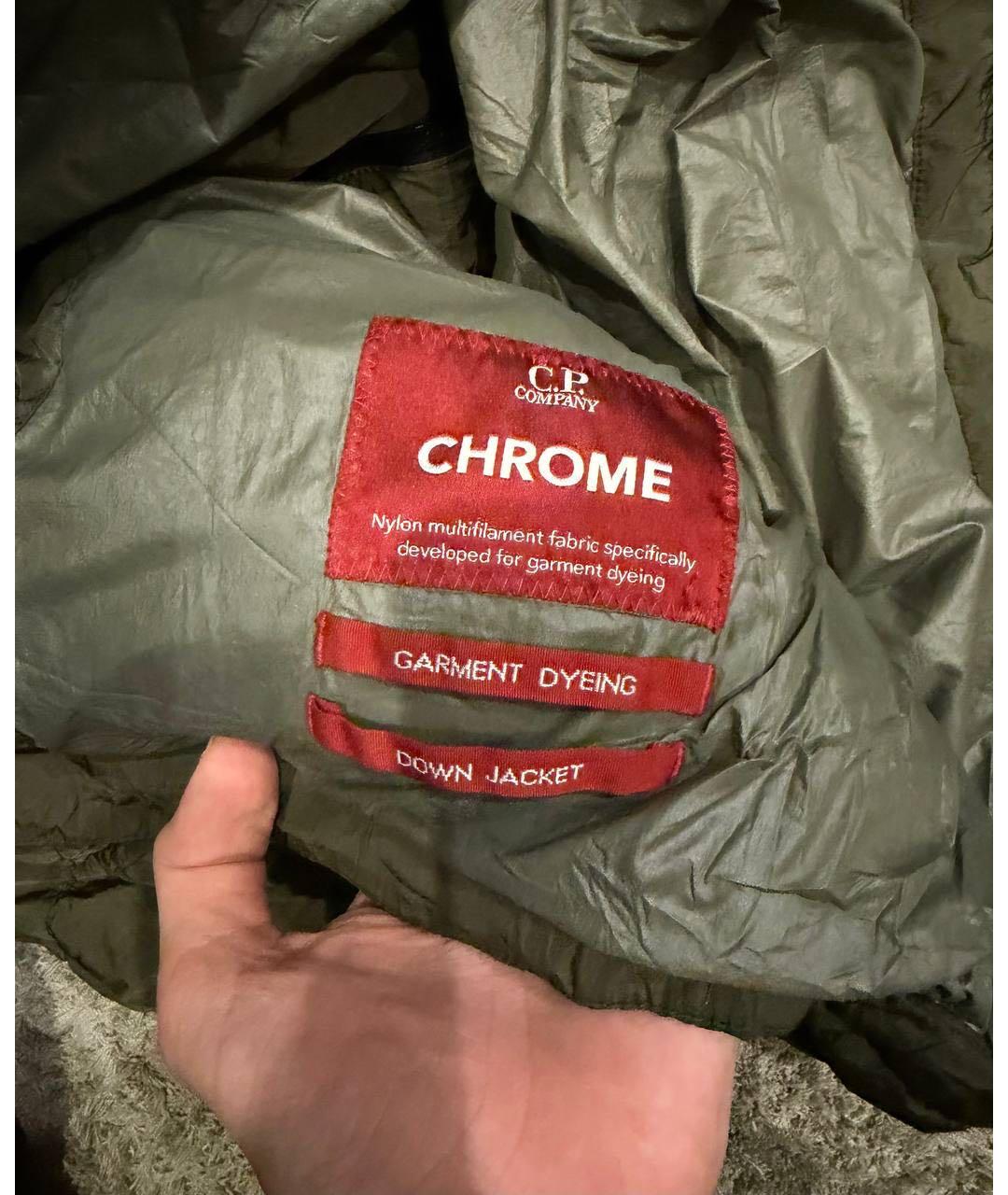CP COMPANY Хаки пуховик, фото 3