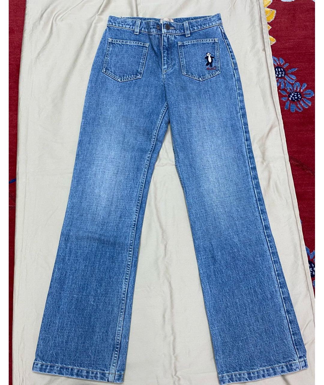 GUCCI Голубые деним детские джинсы, фото 7