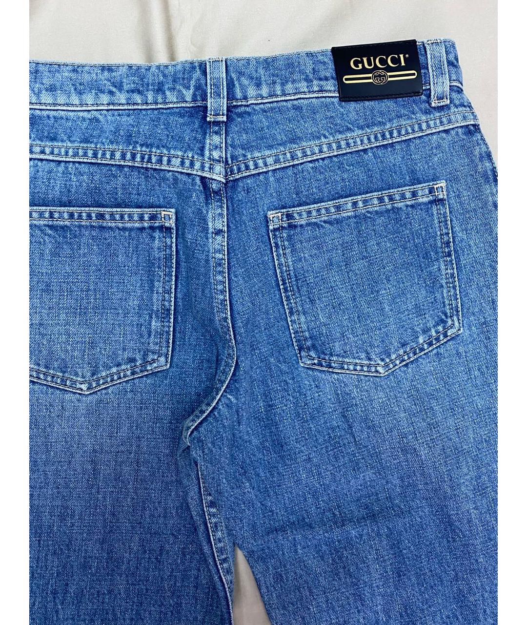 GUCCI Голубые деним детские джинсы, фото 4