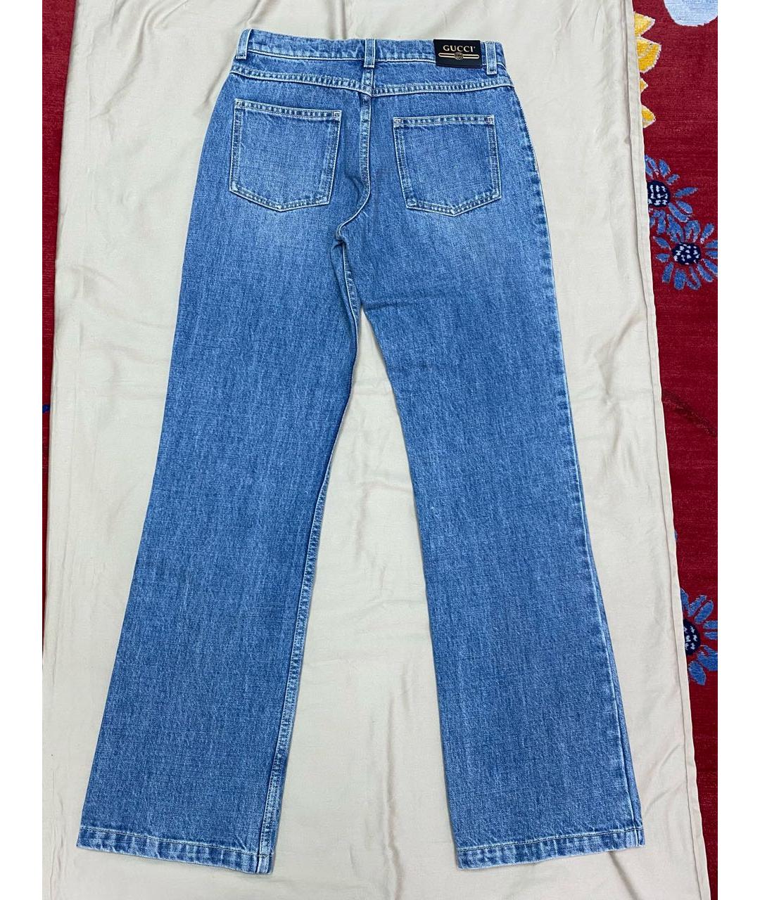 GUCCI Голубые деним детские джинсы, фото 2