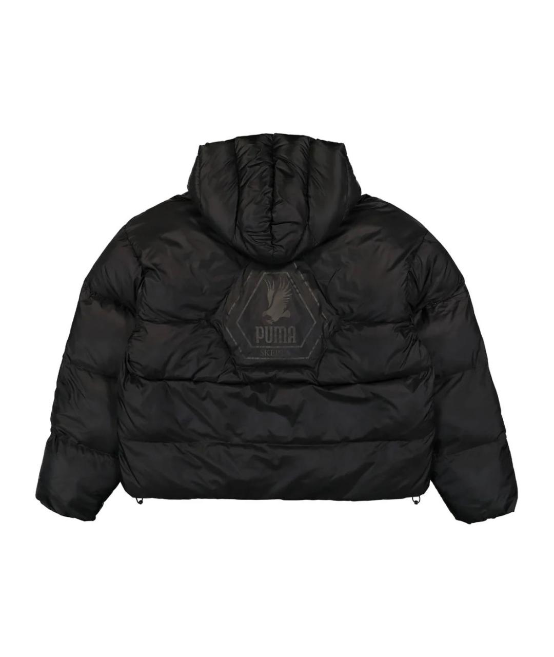 PUMA Черный пуховик, фото 2
