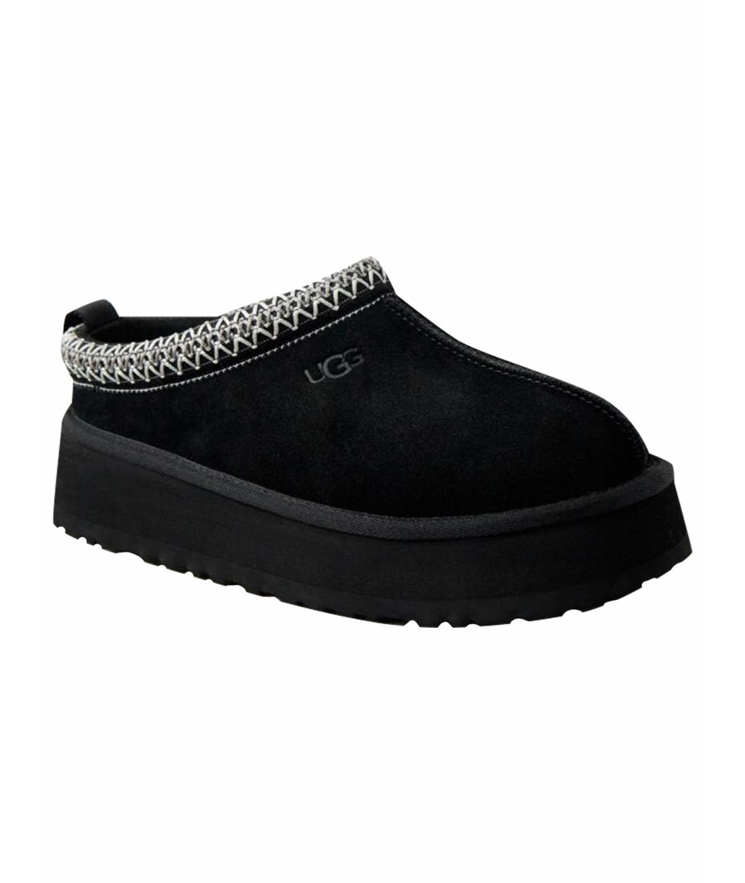 UGG AUSTRALIA Черные замшевые ботинки, фото 1