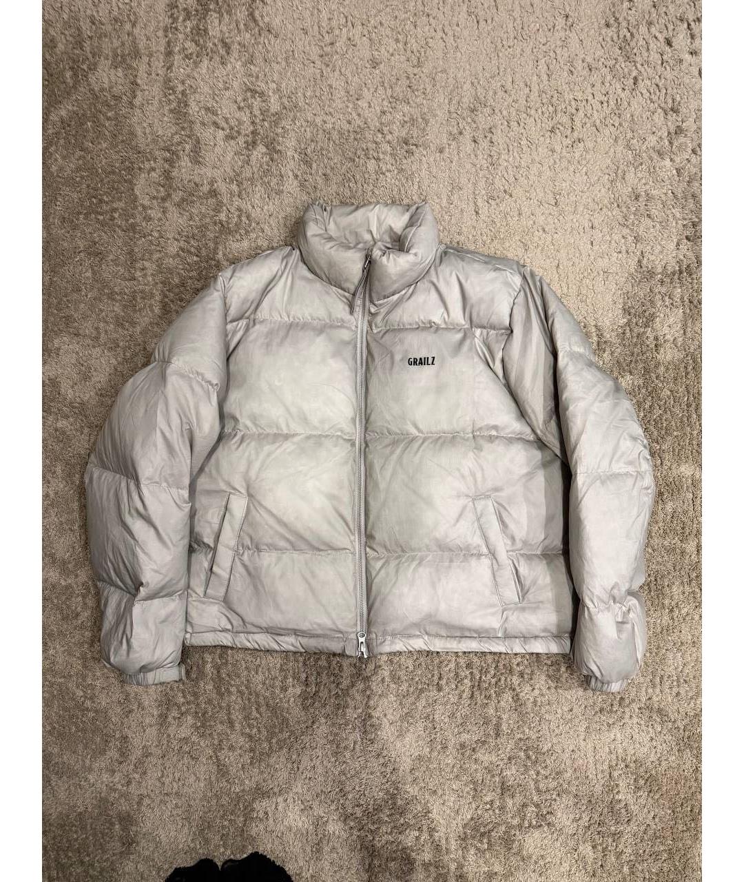GRAILZ PROJECT G/R Белый полиэстеровый пуховик, фото 6