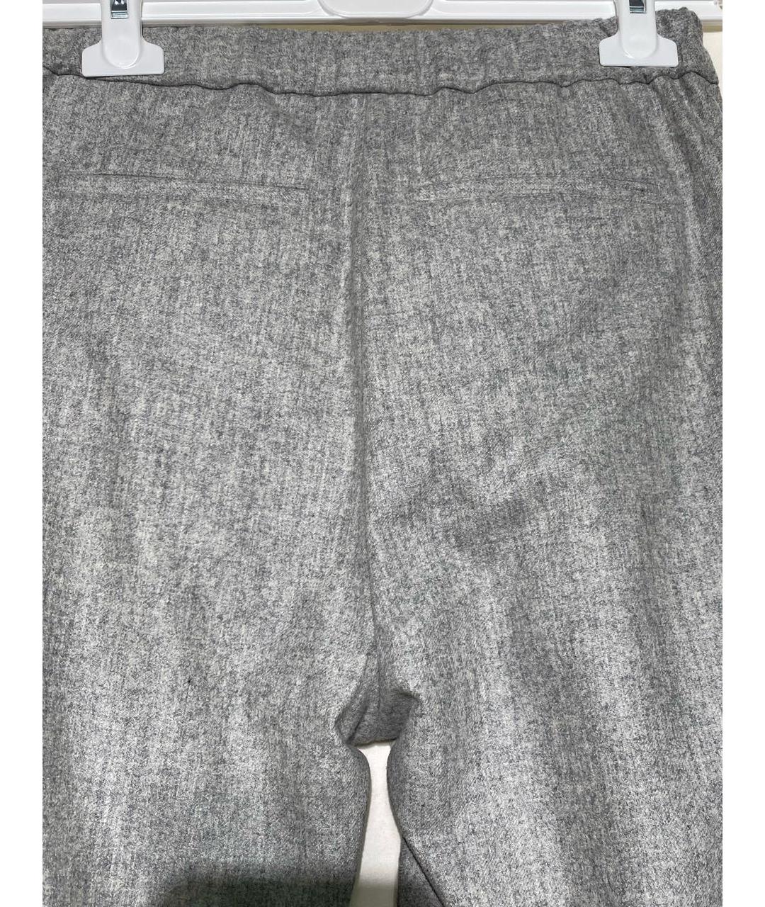 BRUNELLO CUCINELLI Серые кашемировые брюки и шорты, фото 5