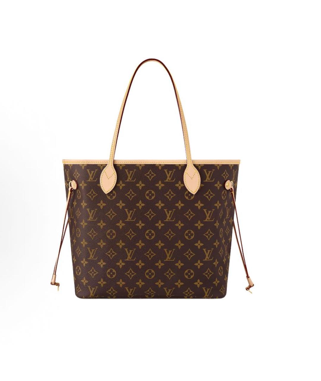 LOUIS VUITTON Коричневая сумка с короткими ручками, фото 5