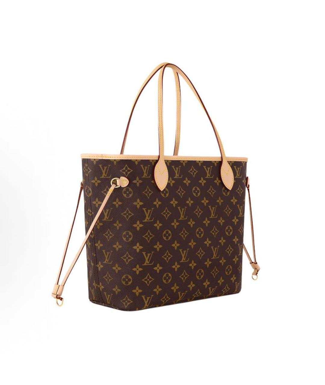 LOUIS VUITTON Коричневая сумка с короткими ручками, фото 2