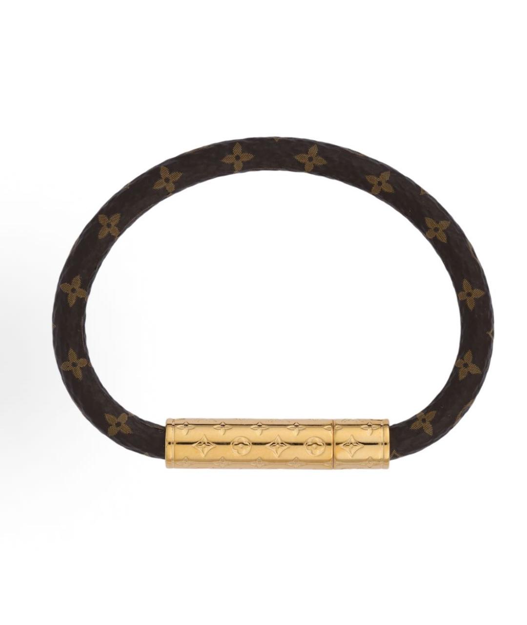 LOUIS VUITTON Коричневый браслет, фото 4