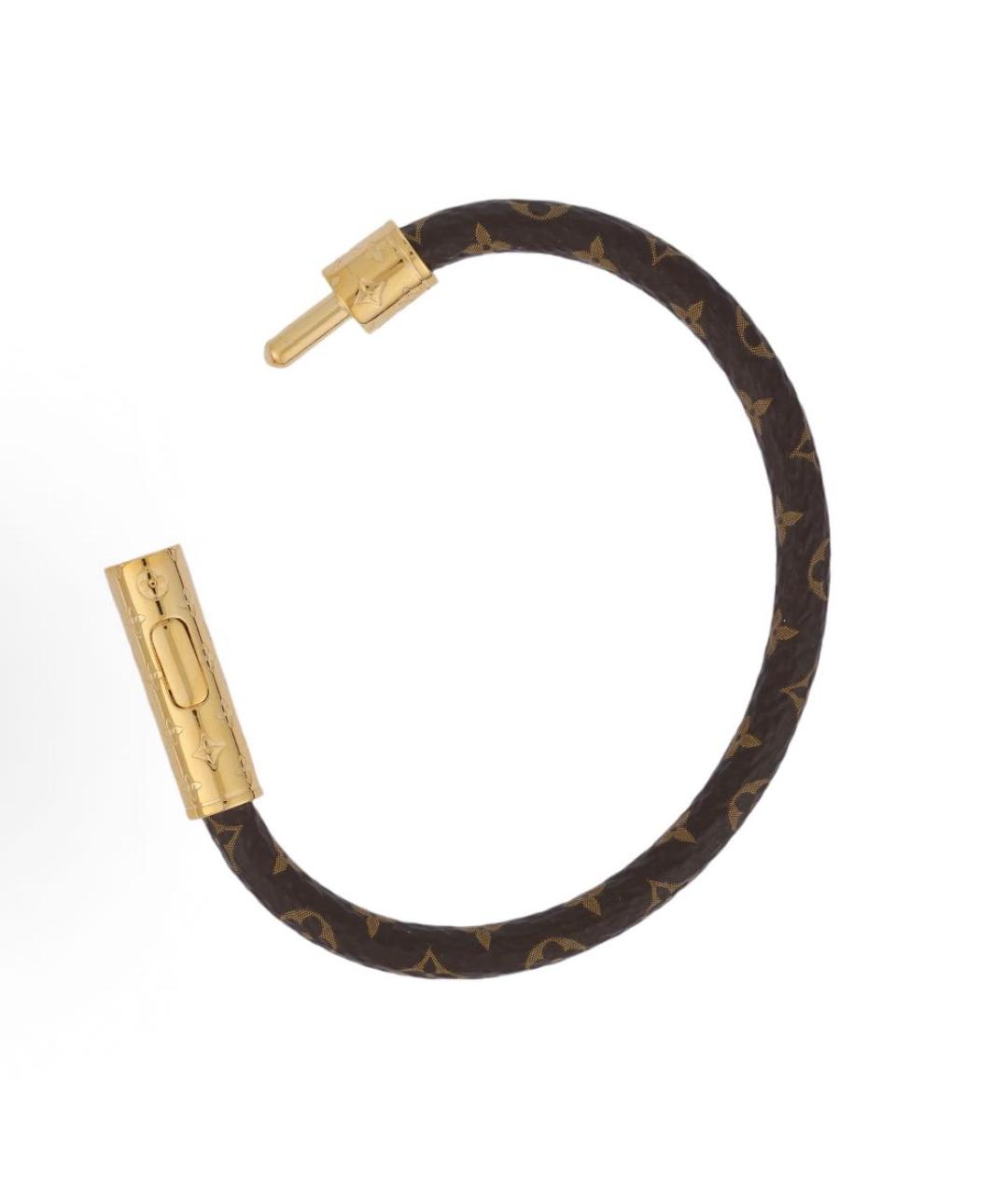 LOUIS VUITTON Коричневый браслет, фото 2