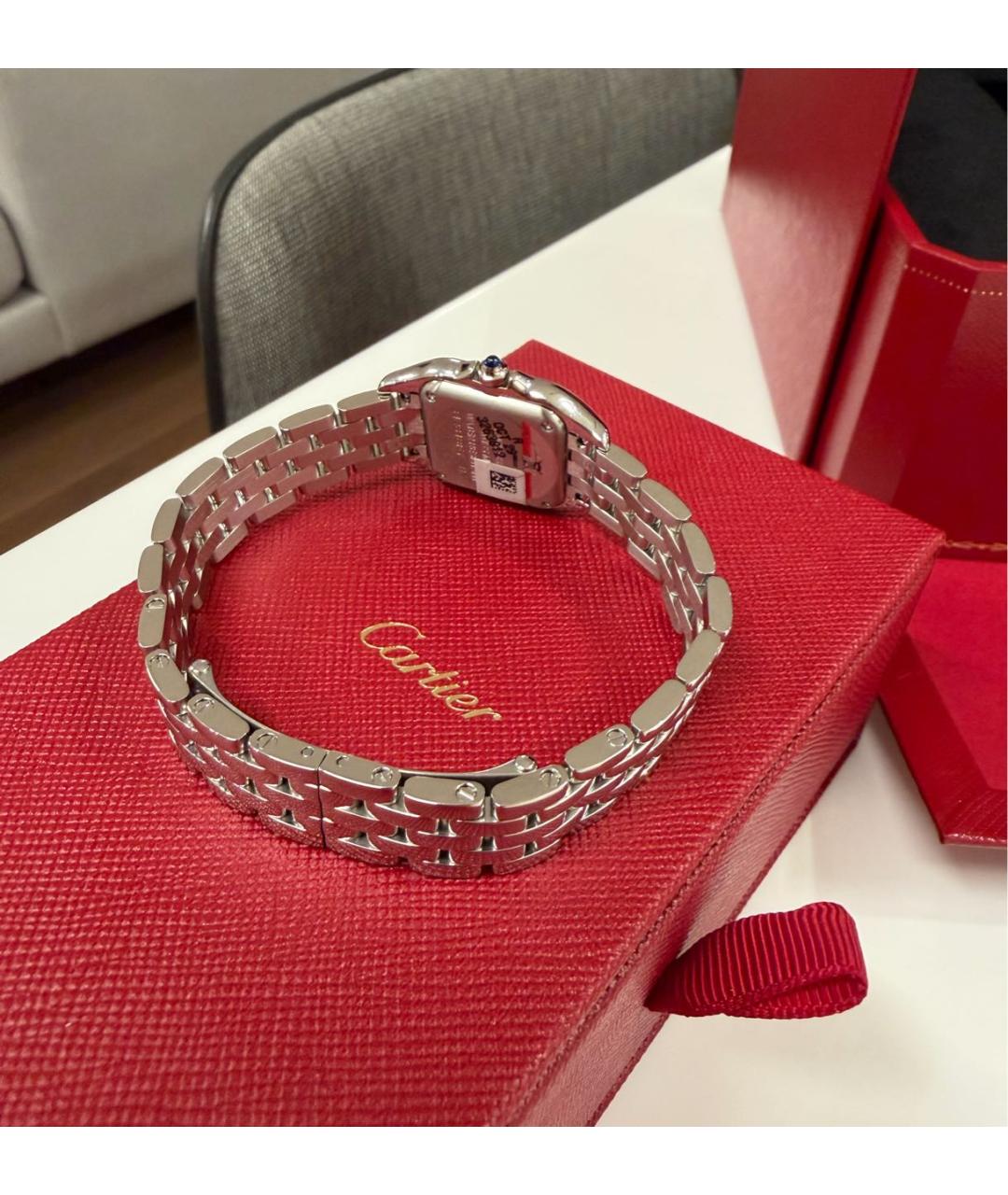 CARTIER Серебряные металлические часы, фото 3