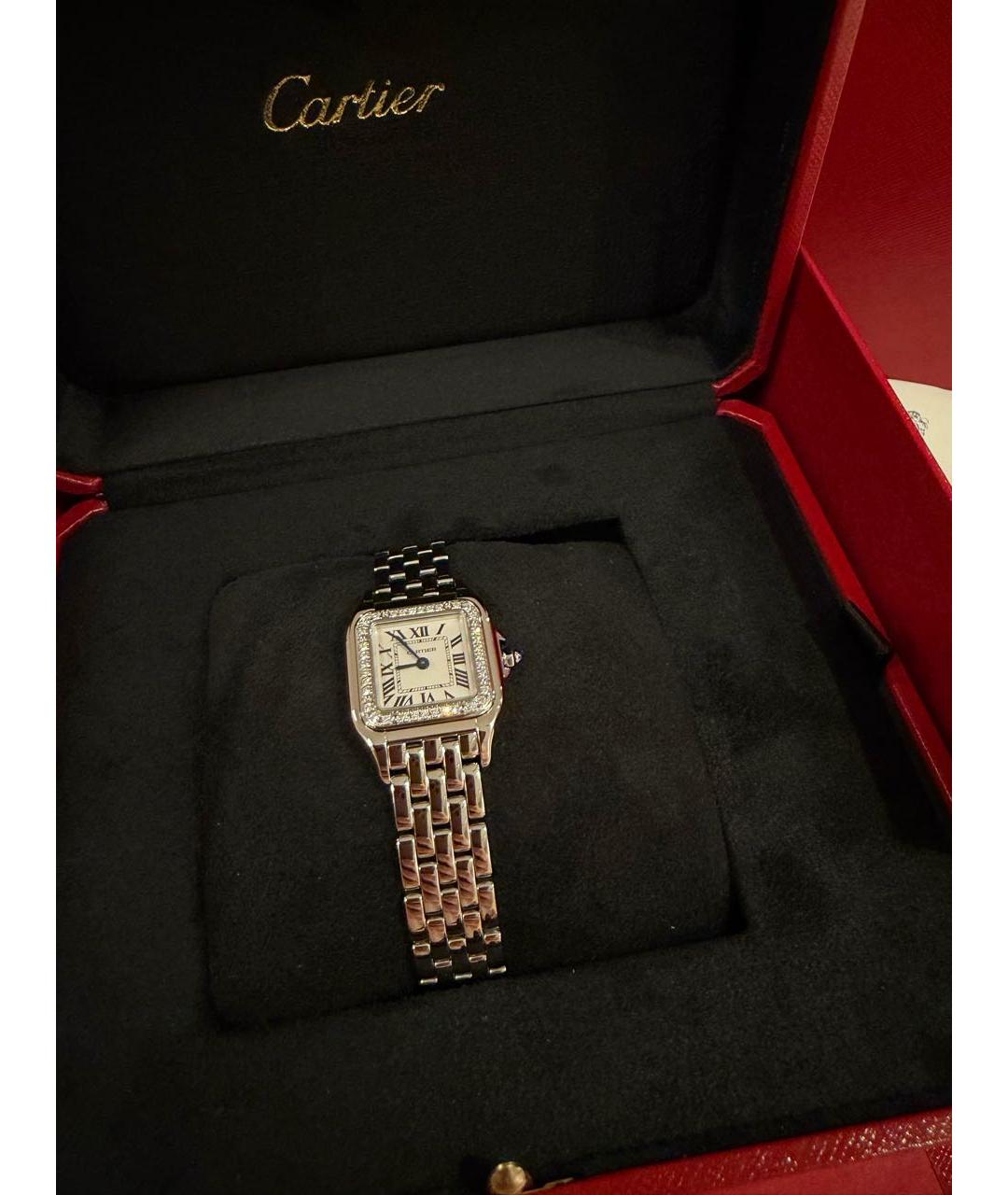 CARTIER Серебряные металлические часы, фото 6