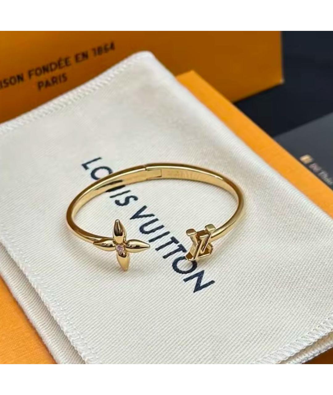 LOUIS VUITTON Золотой браслет, фото 3