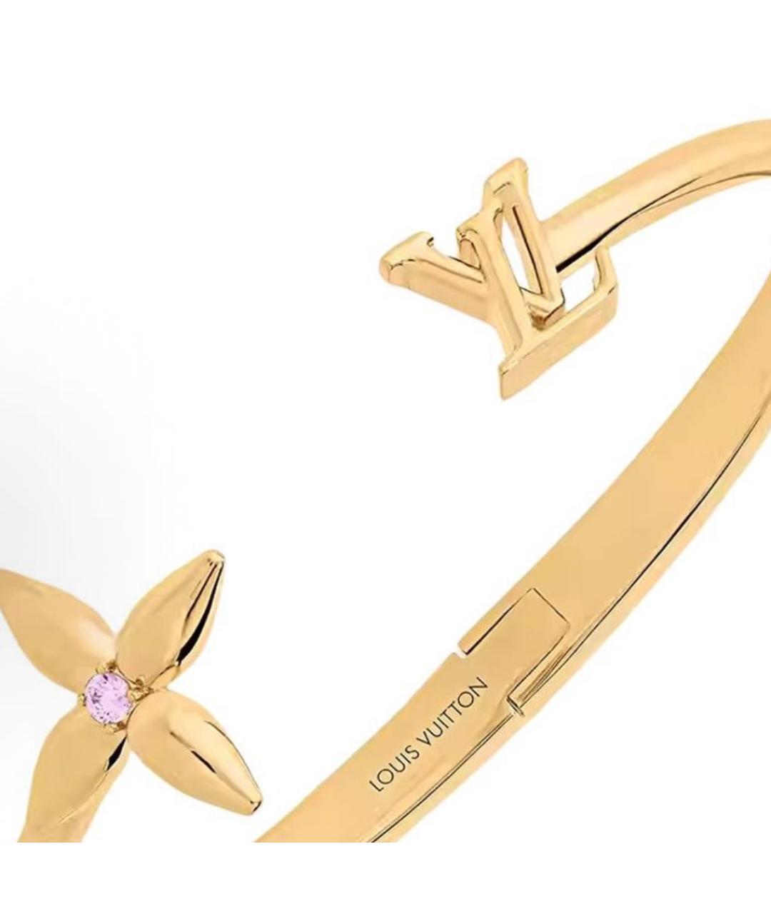 LOUIS VUITTON Золотой браслет, фото 2
