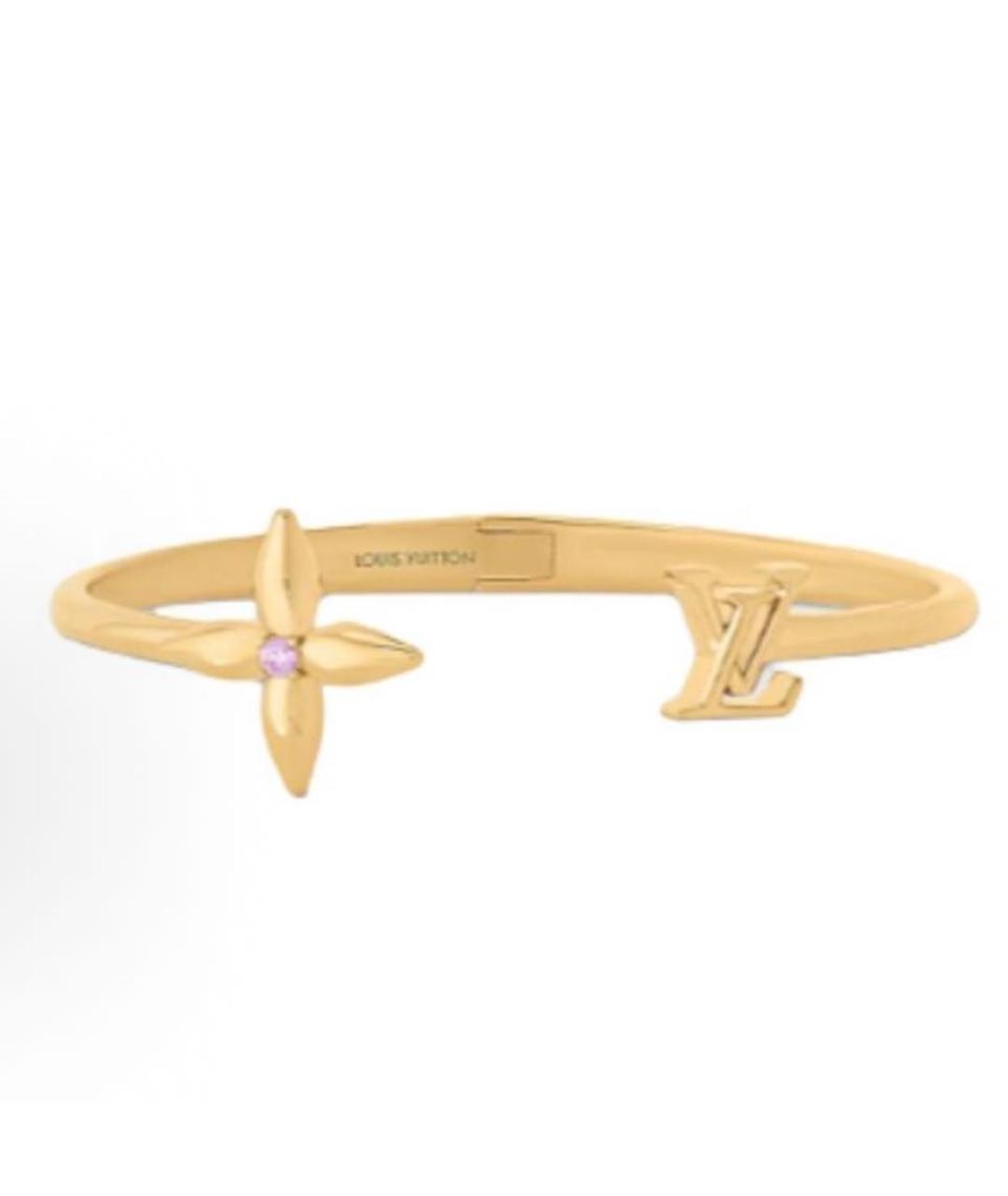LOUIS VUITTON Золотой браслет, фото 4