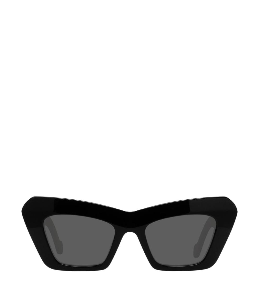 LOEWE Черные пластиковые солнцезащитные очки, фото 1