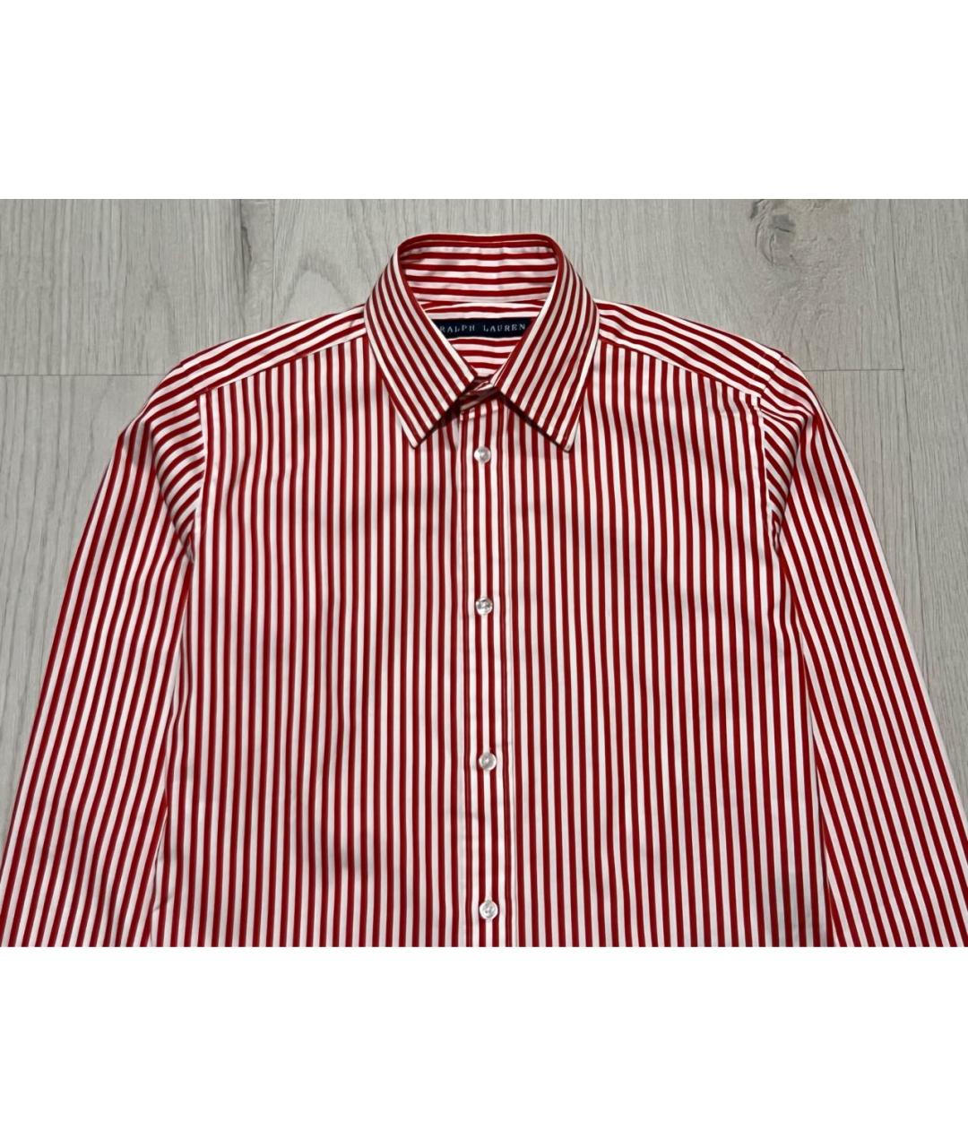 RALPH LAUREN Красная хлопковая рубашка, фото 3