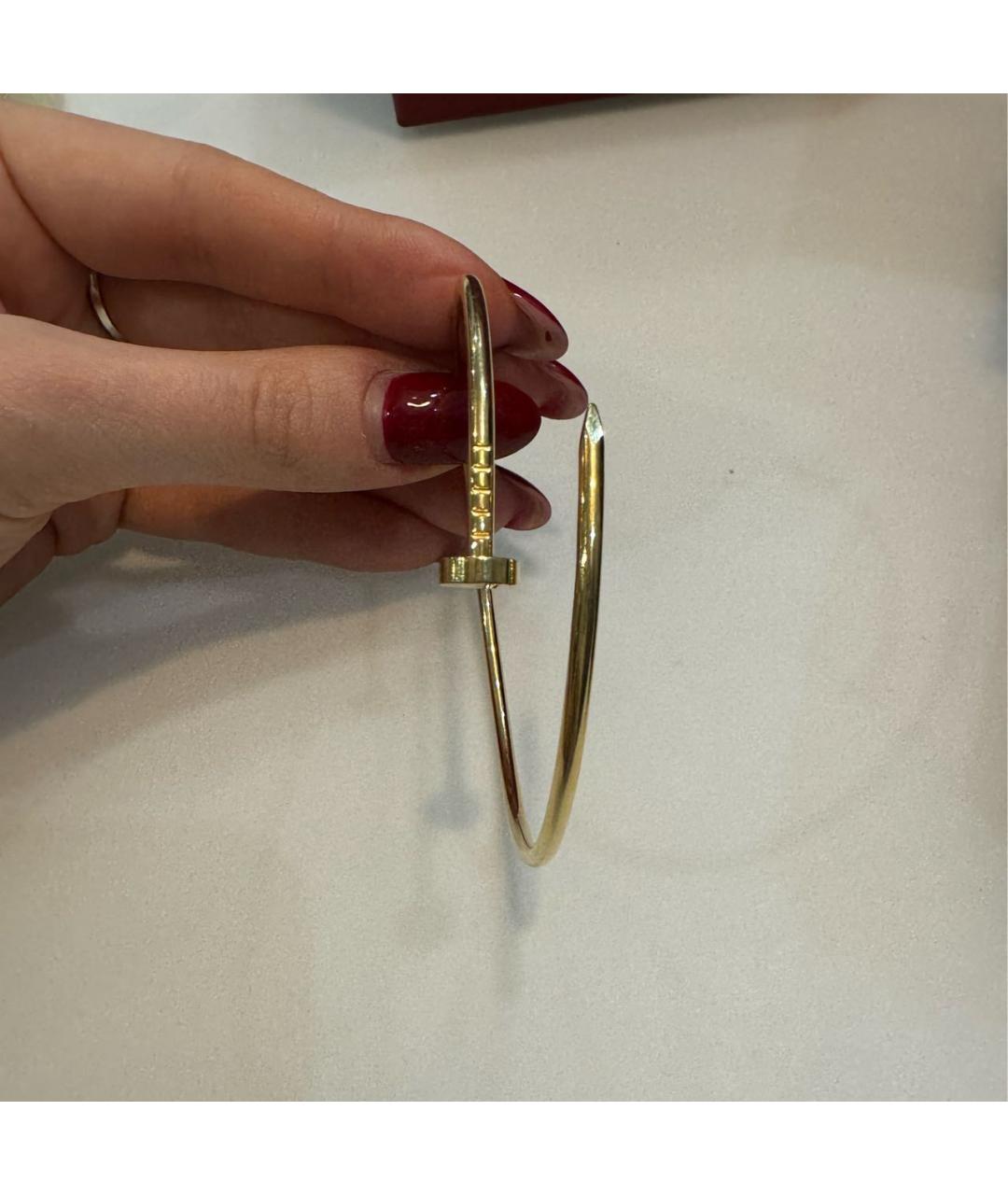 CARTIER Желтый браслет из желтого золота, фото 2