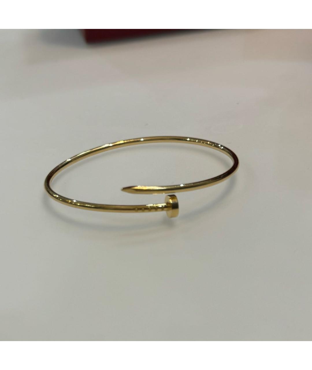 CARTIER Желтый браслет из желтого золота, фото 3