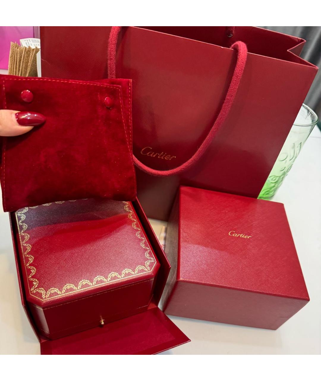 CARTIER Желтый браслет из желтого золота, фото 8